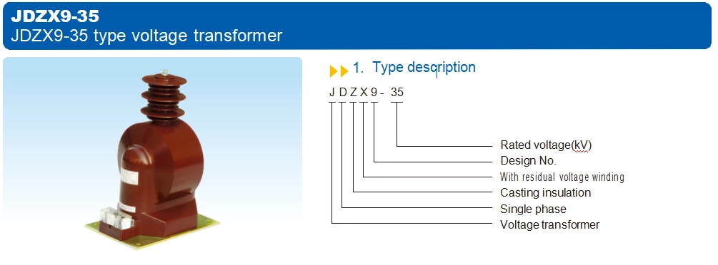 JDZX9-35 type voltage transformer