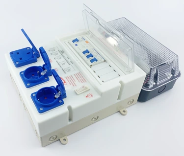 The installation of the small power distribution unit must not be sloppy