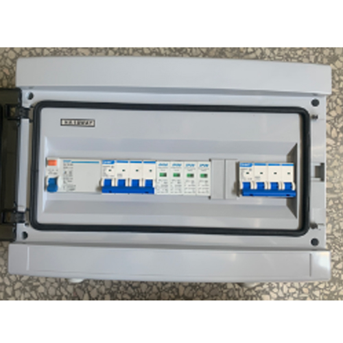 What is the selection principle of surge protector (SPD) in consumer unit box?