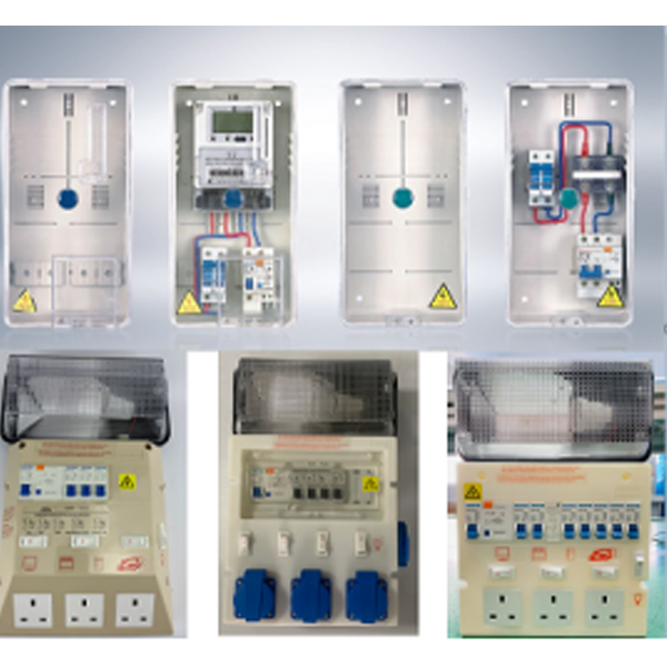 The difference between plastic meter box and split meter ready board and iron meter box and split meter ready board