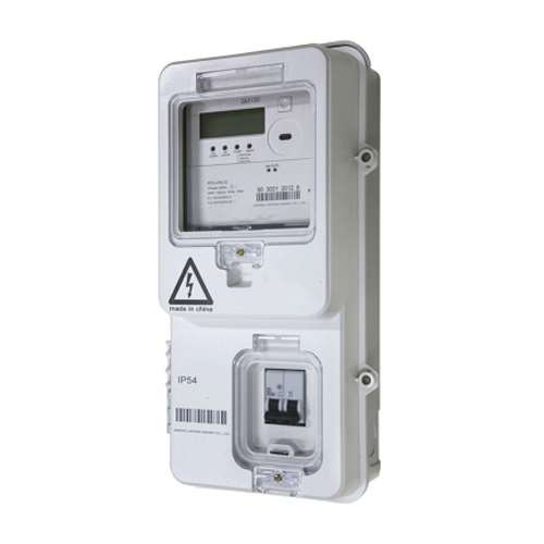 What are the structures of an electric meter box?