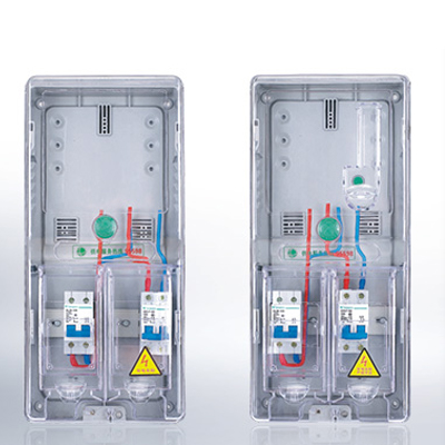 Determine the material of the meter box based on its usage environment